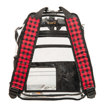 Transparent Backpack with "THE RUNNING REBEL" Straps